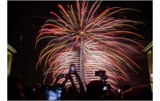 Feu d'artifice Tour Eiffel